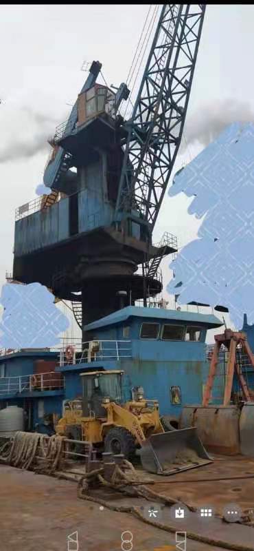 40 T Fully Revolving Floating Crane For Sale