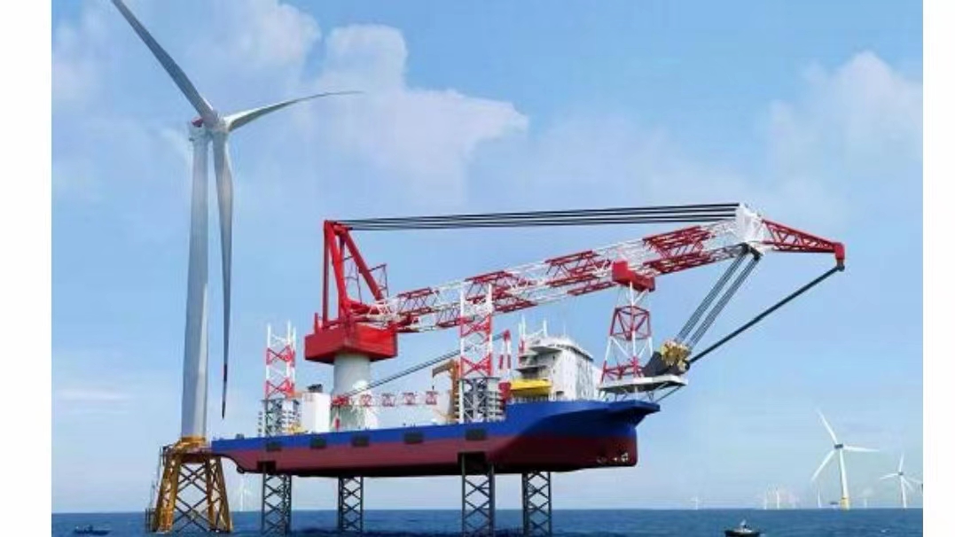 123.9 m Wind Turbine Installation Vessel For Sale