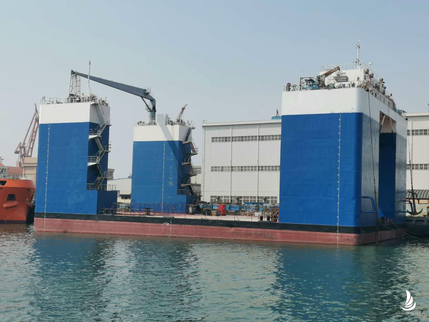 Lifting 5000T Non-self-propelled  Semi-submerged Barge For Sale