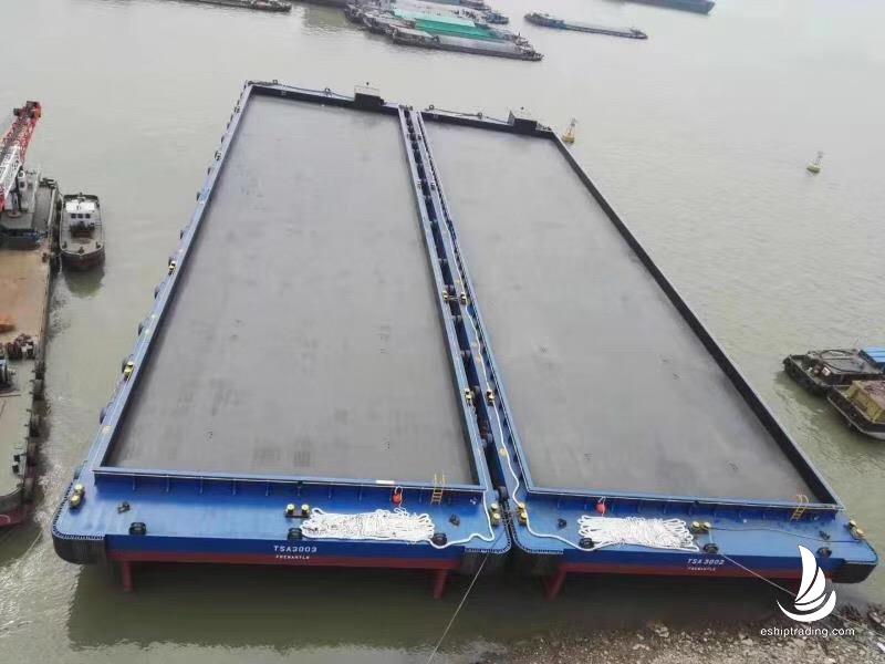 7500T Non-self-propelled Deck Cargo Barge For Sale