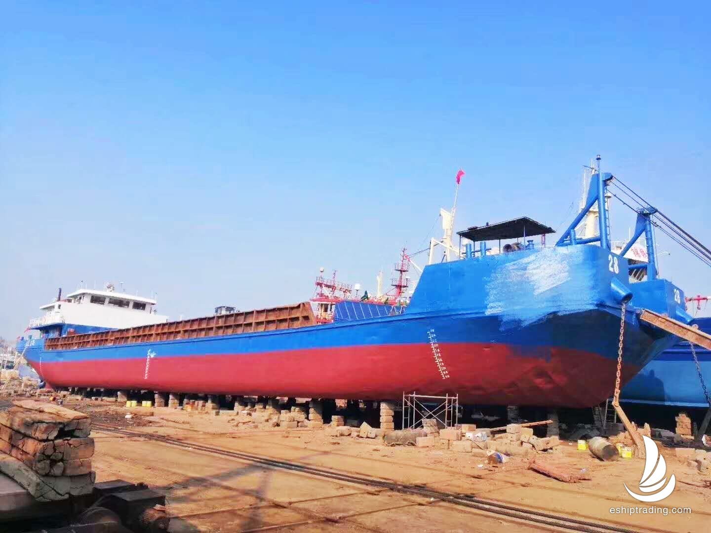 1250 T Deck Barge/LCT For Sale