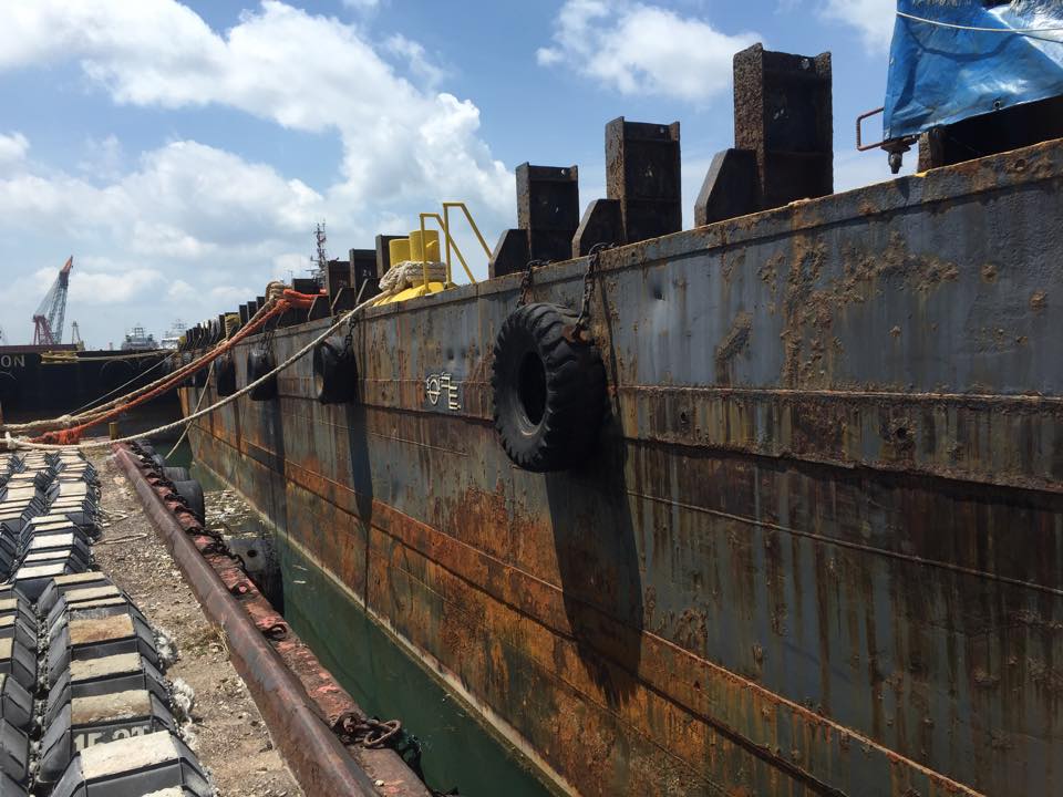 11000 T Non-self-propelled deck barge For Sale