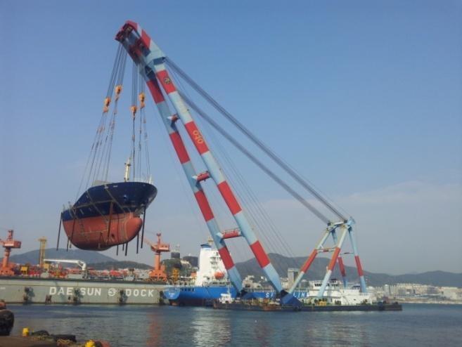 1200 T A-shaped Crane For Sale