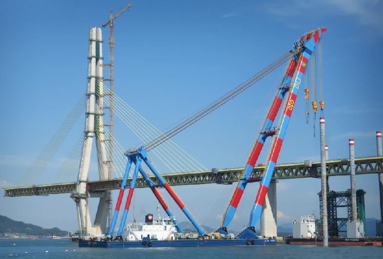 1200 T A-shaped Crane For Sale