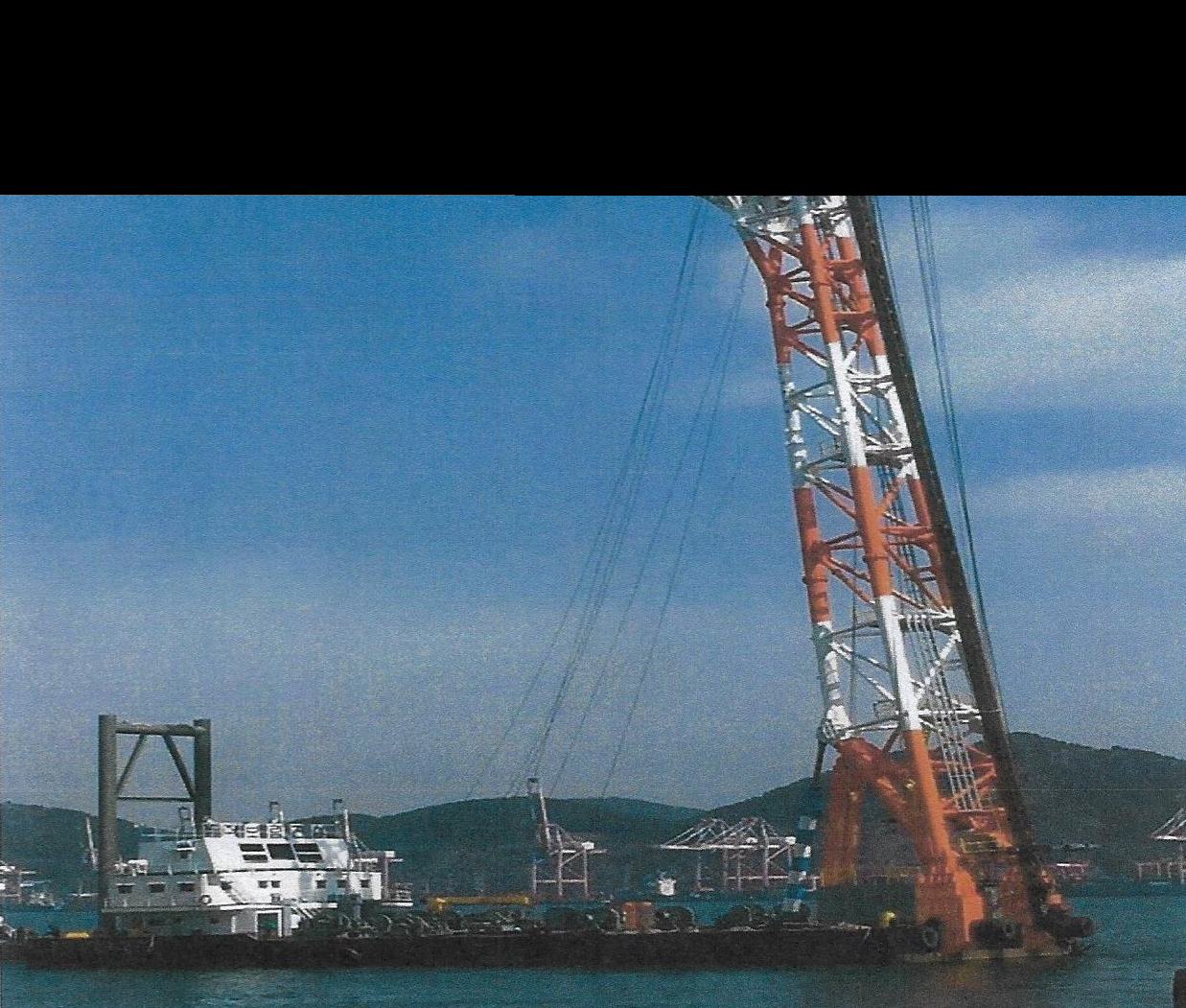 50 m Pile Driving Barge For Sale