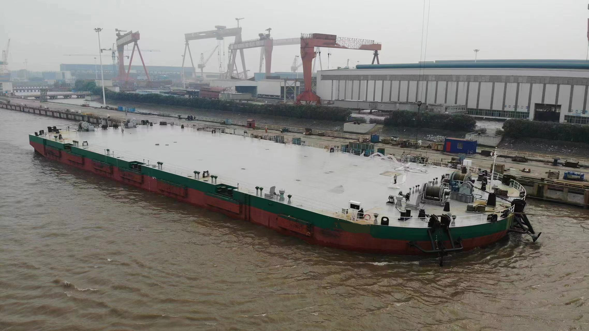 10657 T Non-self-propelled deck barge For Sale