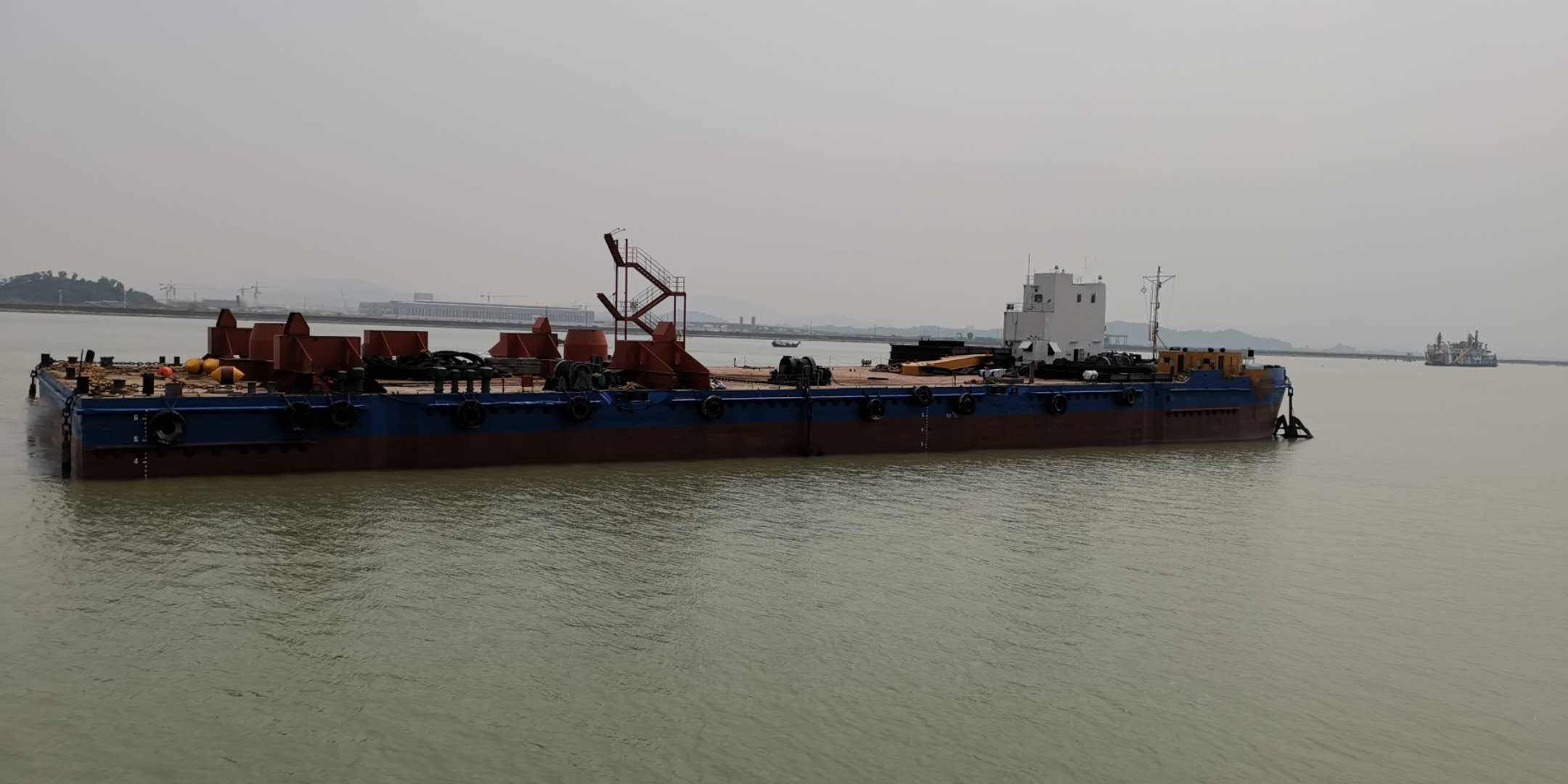 330 FT Non-self-propelled deck barge For Sale