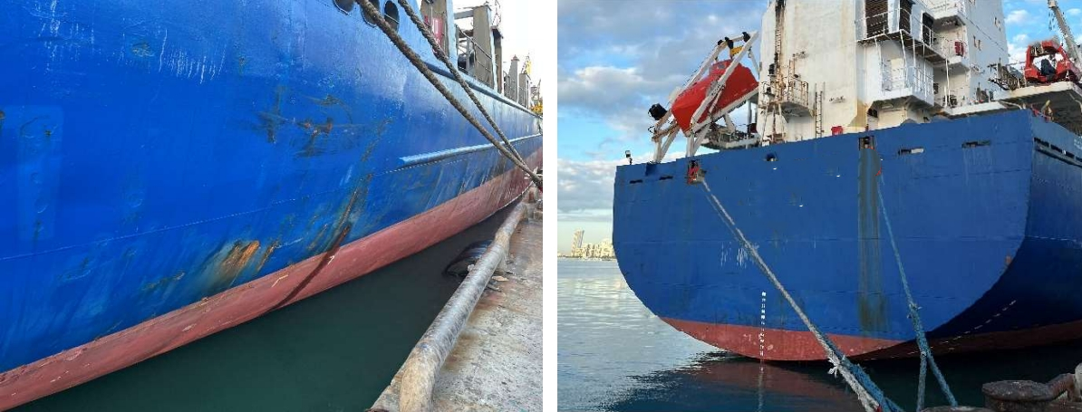 1118 TEU Container Ship For Sale