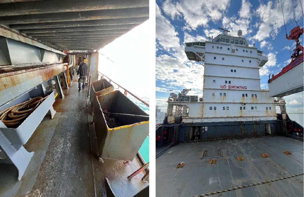 1118 TEU Container Ship For Sale